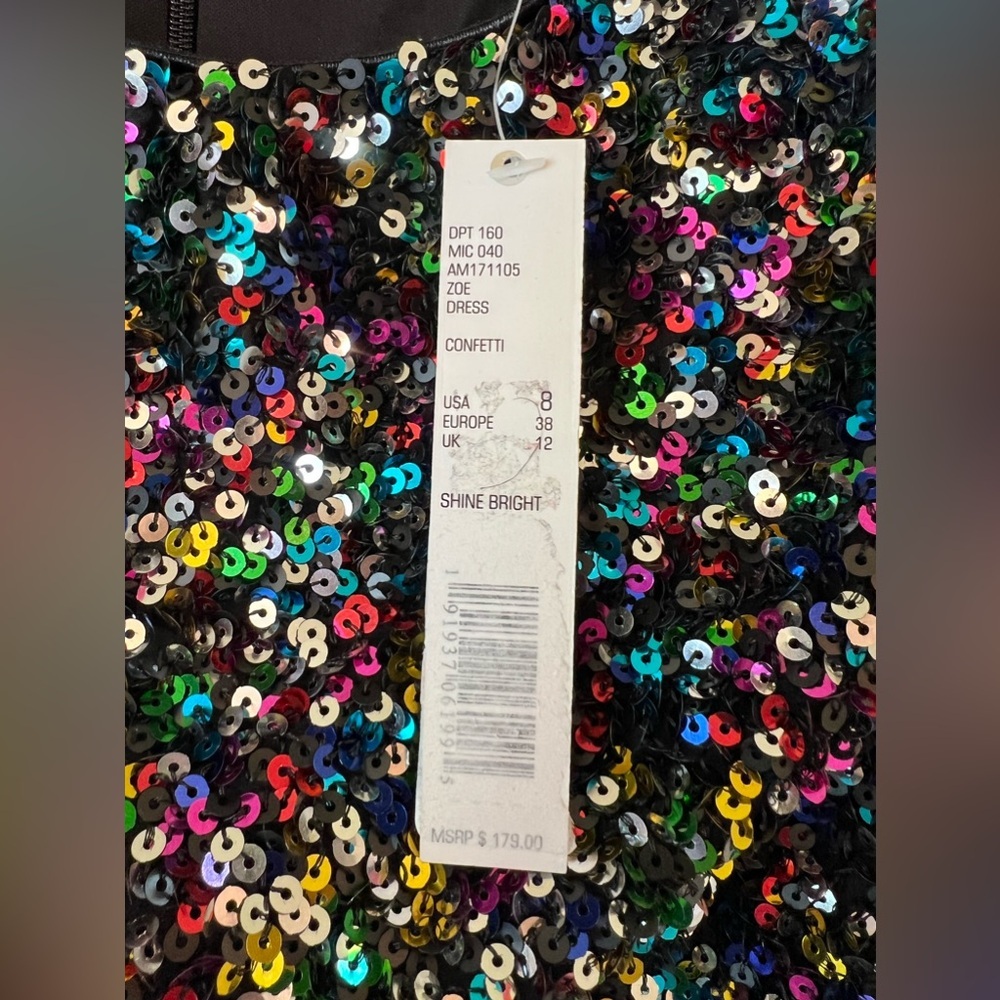 NWT Gianni Bini Shine Bright Dress - Picture 2 of 4